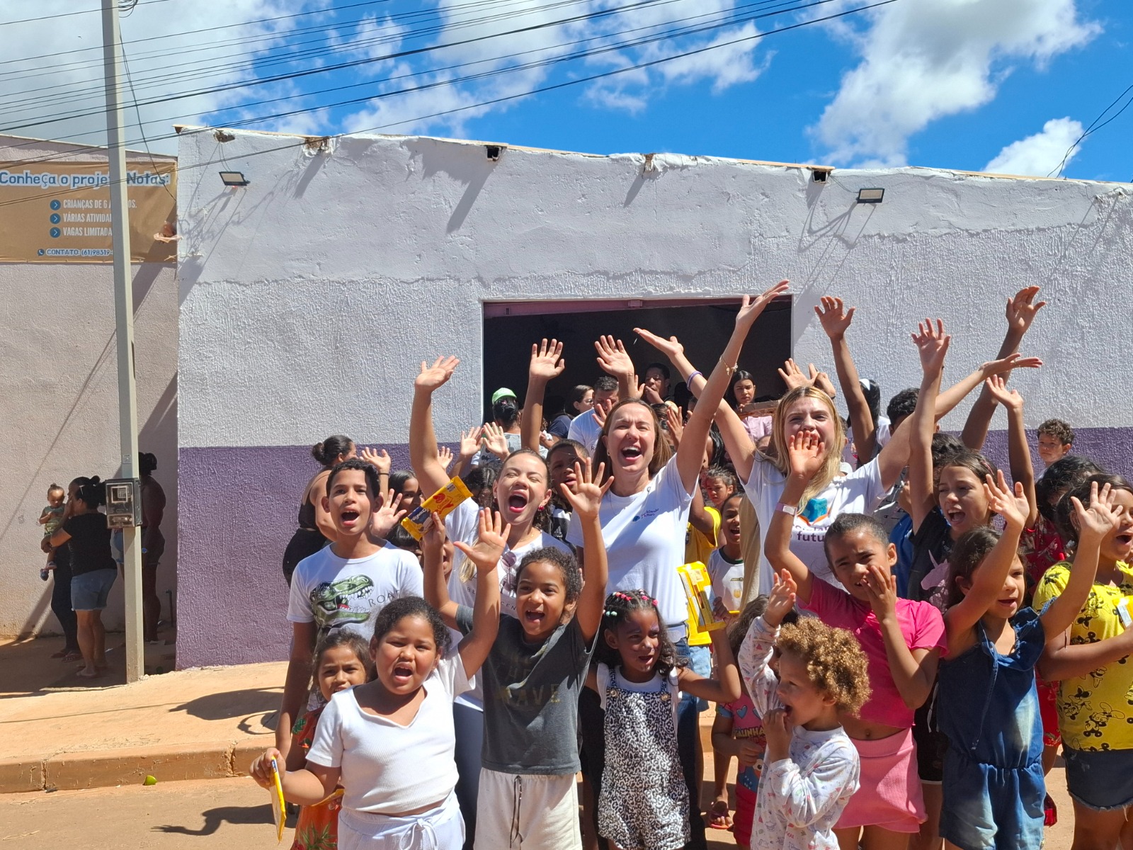Reciclando o Futuro faz a Páscoa de famílias carentes em Sol Nascente