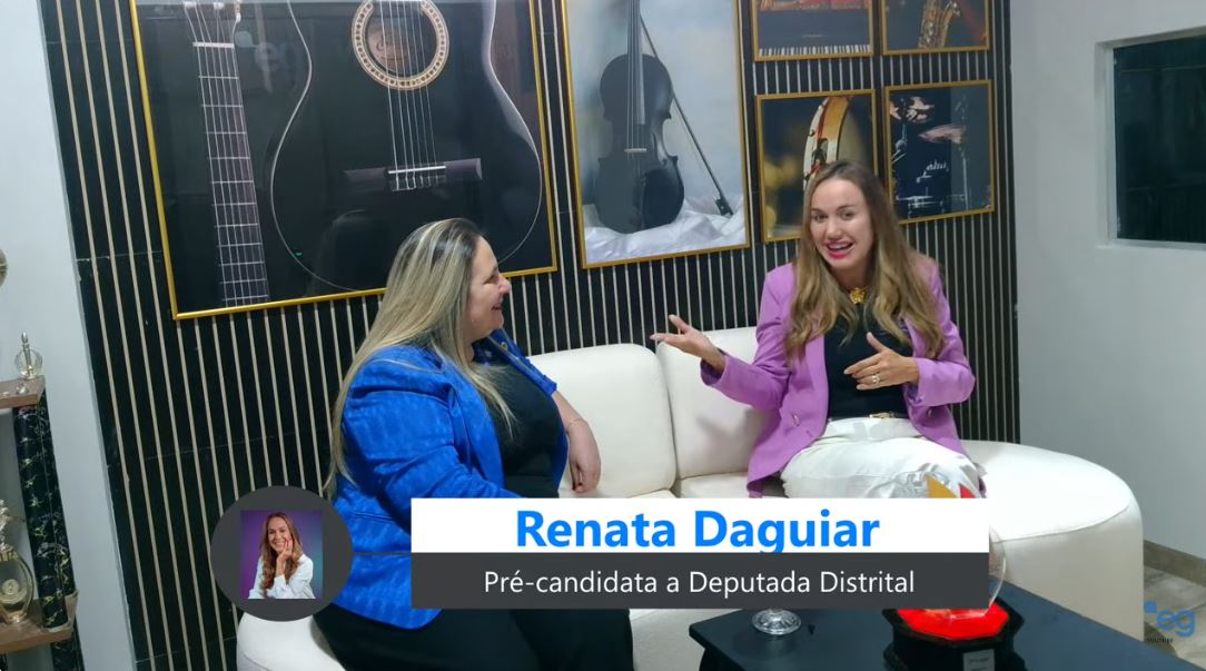 Renata d’Aguiar abre o coração no programa ‘Mulher, Família e Direitos’ e defende a união feminina como motor de transformação no DF