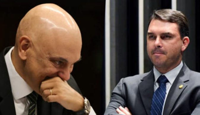 Moraes determina prazo sobre calúnia de Flávio Bolsonaro que pode tirá-lo da eleição