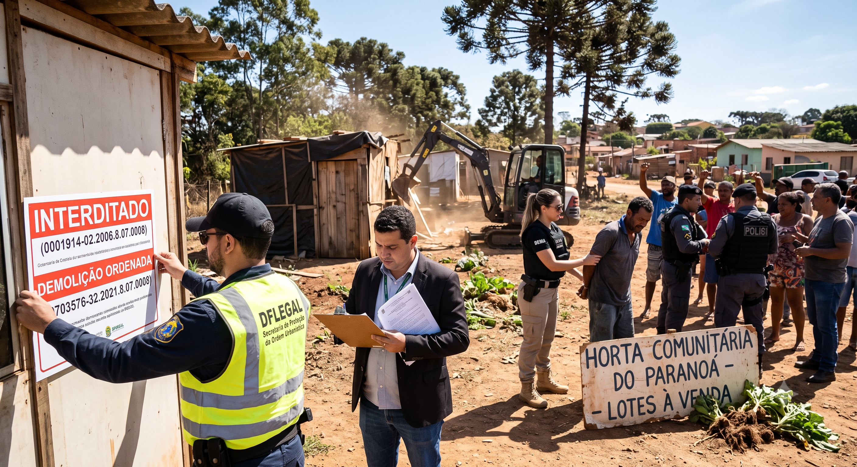 Promessas de campanha caem por água a baixo na região do Paranoá/Itapoã