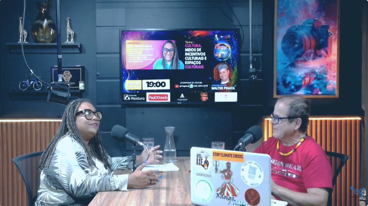 Estreia do programa "Junto e Misturado" aborda desafios, descentralização e fomento da cultura no DF