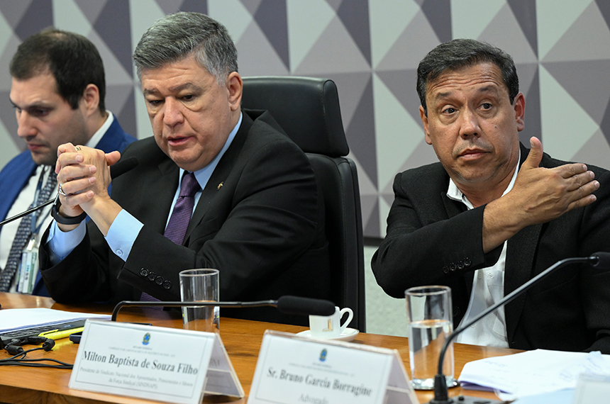 Silêncio de presidente do Sindnapi frustra parlamentares em sessão da CPMI do INSS